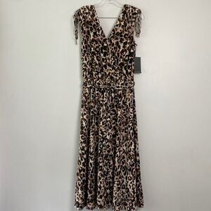 Julia Jordan|Animal Print Midi Dress sz 12